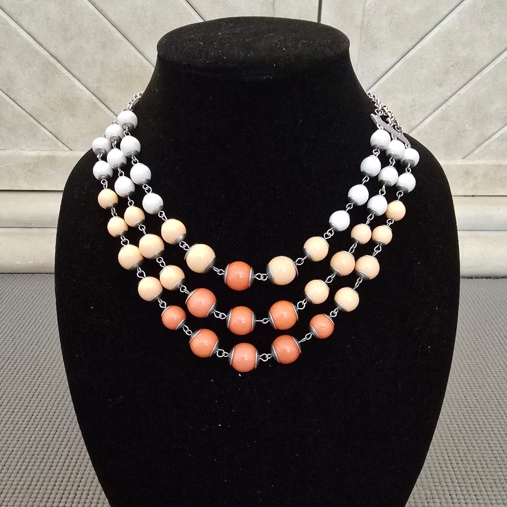 Elegant Lia Sophia Multicolor Beaded Necklace